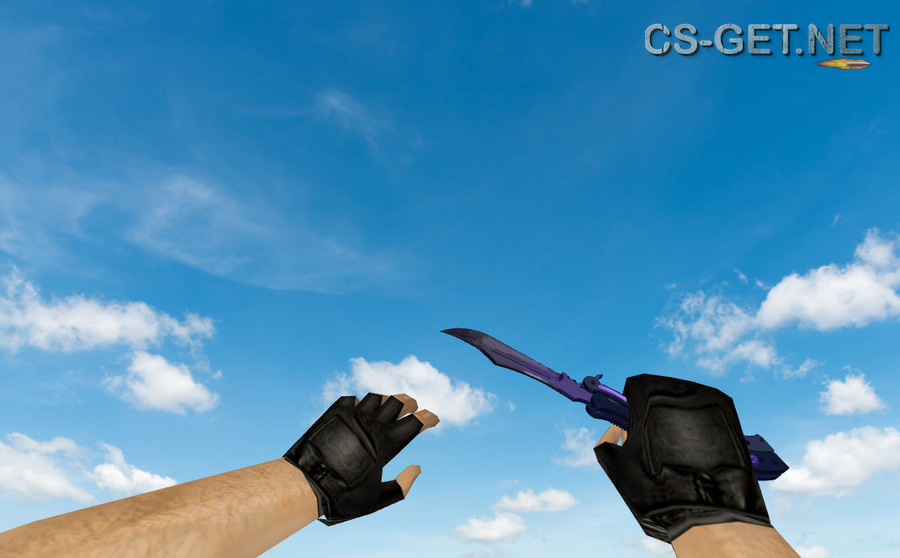 Модель «Butterfly Knife Northern Lights» для CS 1.6