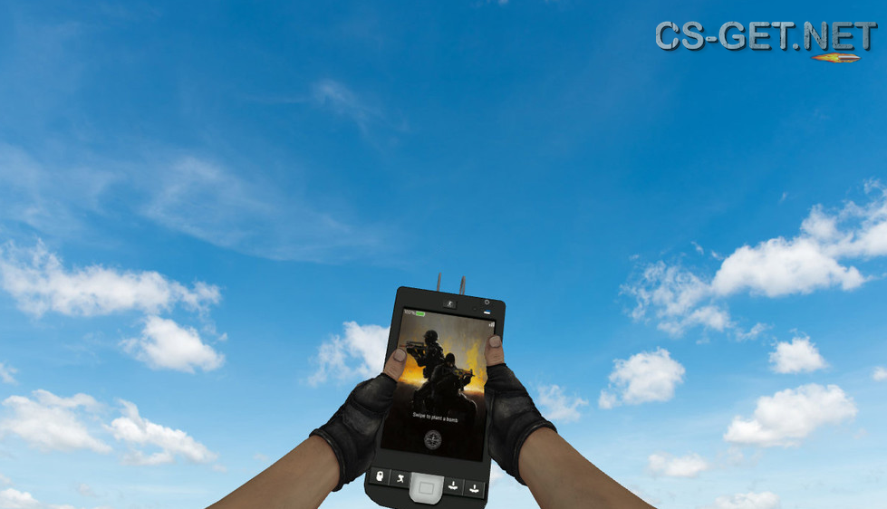 Модель «Бомба планшет» для CS 1.6
