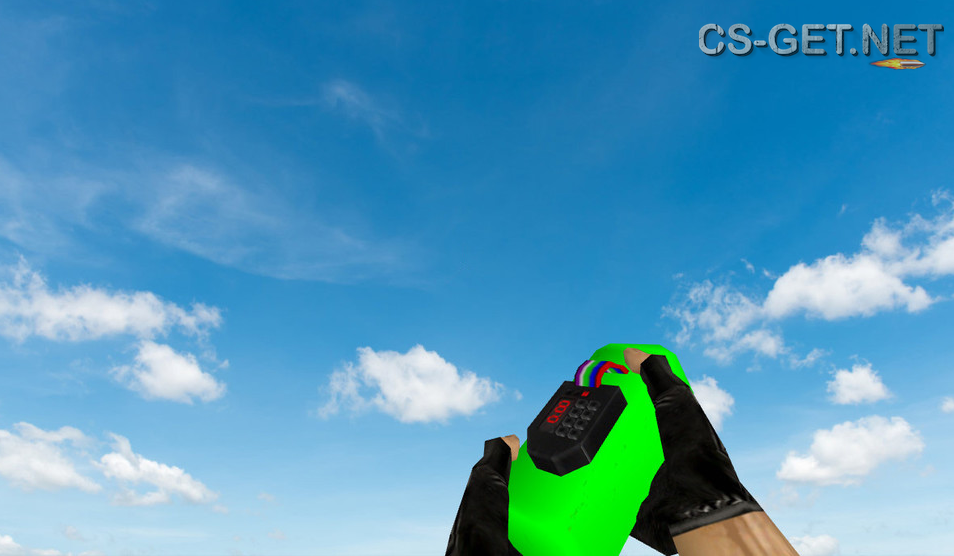 Модель «C4 Nature Green» для CS 1.6