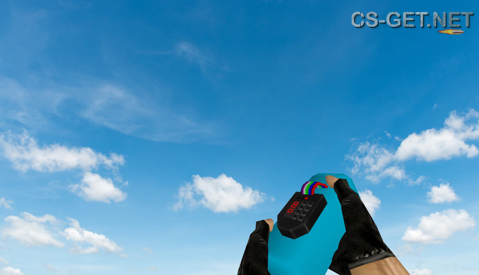 Модель «C4 Sky Blue» для CS 1.6