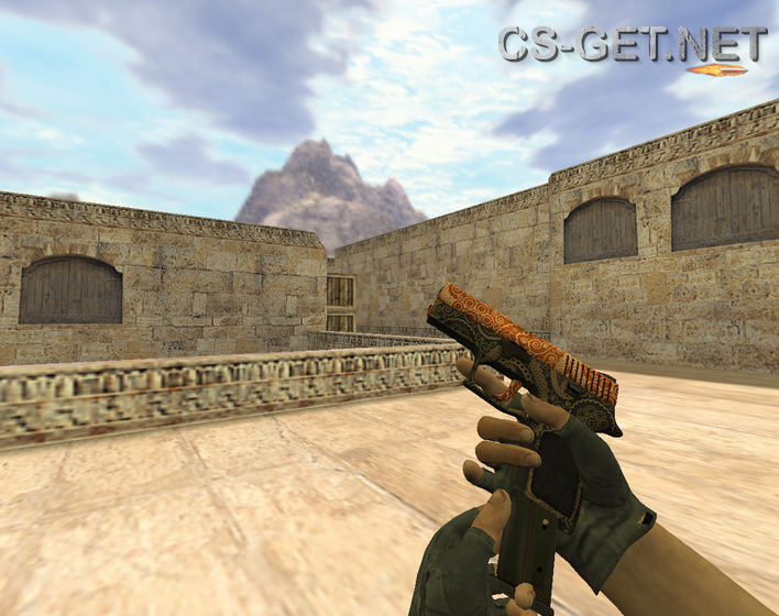 Модель «P250 Роспись» для CS 1.6