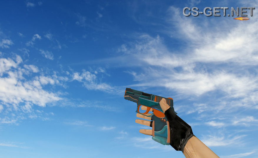 Модель «P250 Aquaique» для CS 1.6