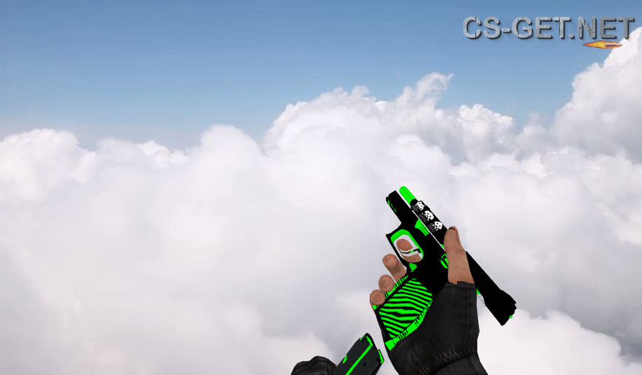 Модель «P250 Space Invaders» для CS 1.6