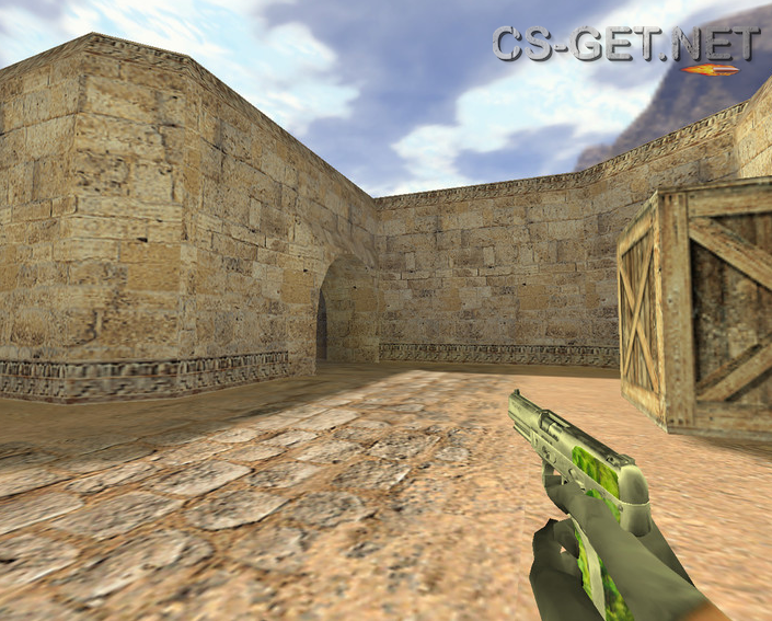 Модель «Five Seven Серебряный лист» для CS 1.6