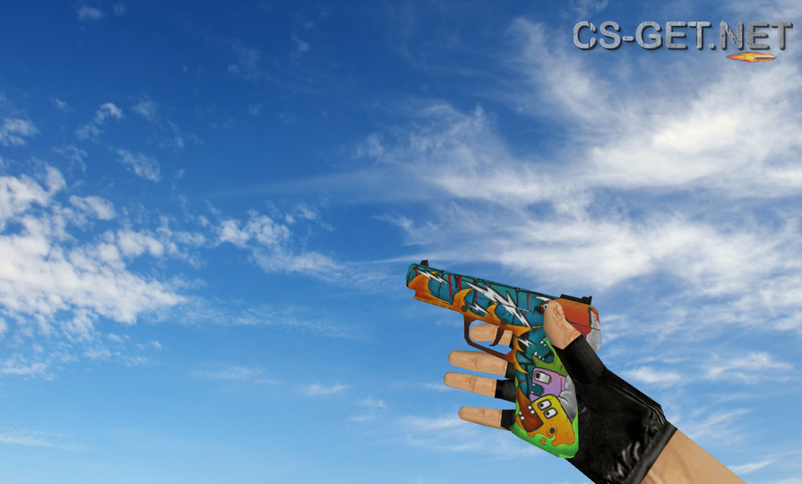 Модель «Five-Seven Разъярённая толпа» для CS 1.6