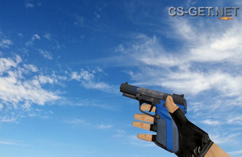 Модель «Five Seven Bark Beetle Blue» для CS 1.6