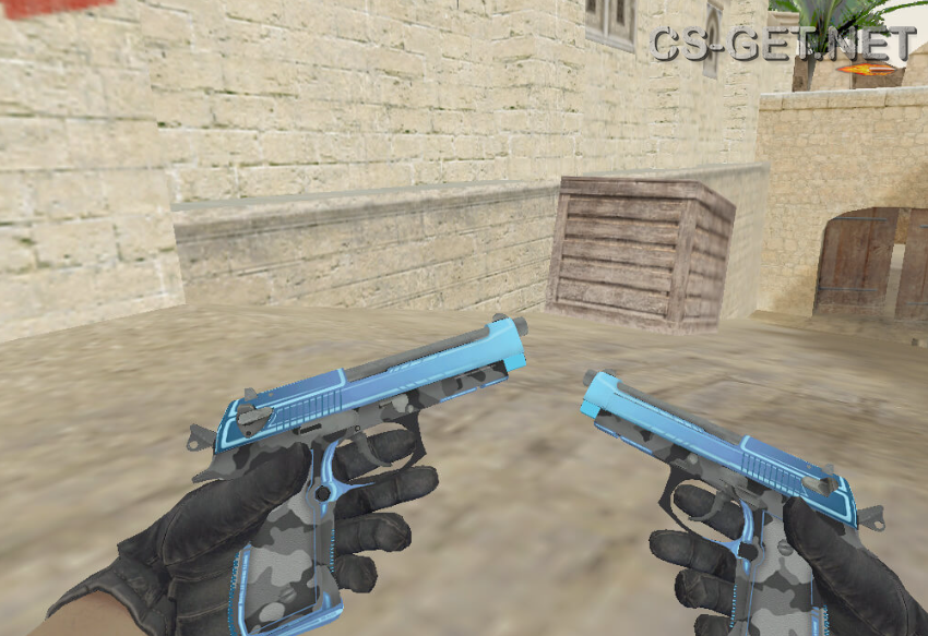 Модель «Dual Elites | Городской шок» для CS 1.6