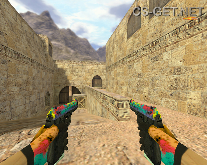 Модель «Dual Elites Цветные» для CS 1.6