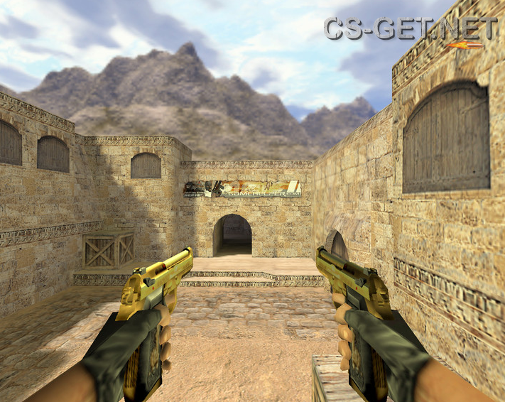 Модель «Dual Elites Золотой» для CS 1.6
