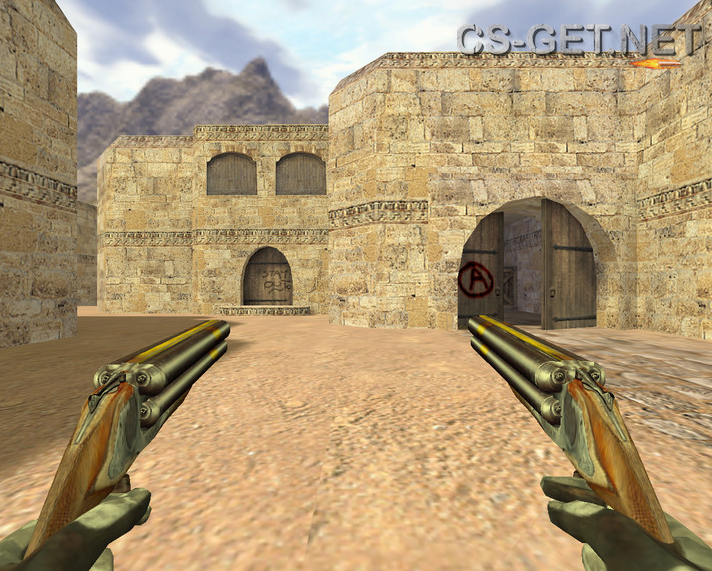 Модель «Две четырехстволки» для CS 1.6