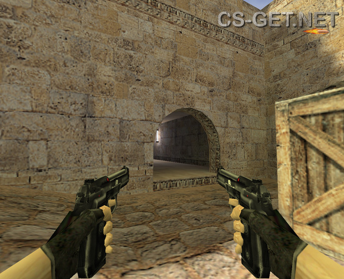 Модель «Dual Elites Черная смерть» для CS 1.6