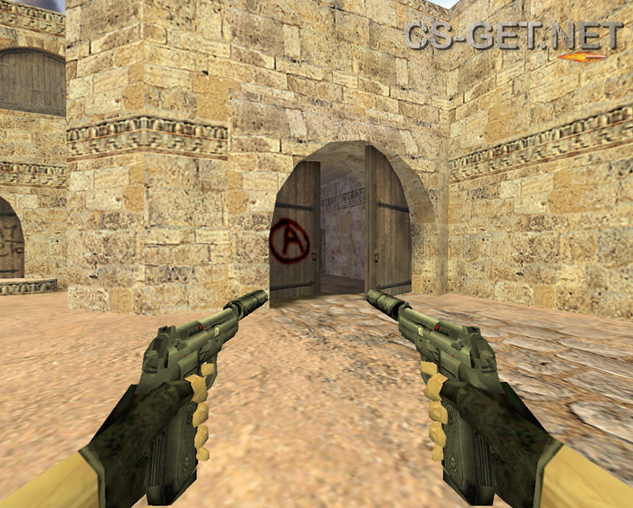 Модель «Dual Elites с глушителем» для CS 1.6