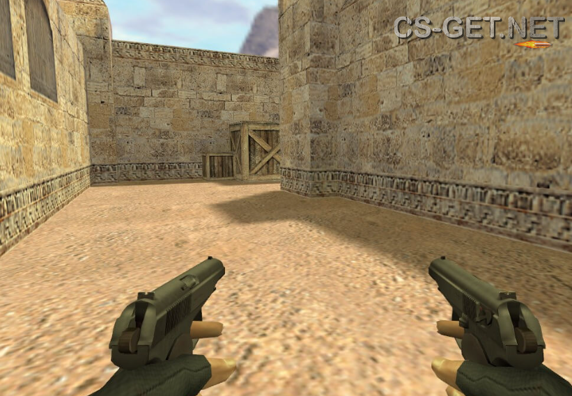 Модель «Два пистолета Макарова» для CS 1.6