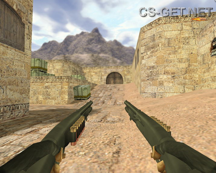 Модель «Два дробовика» для CS 1.6