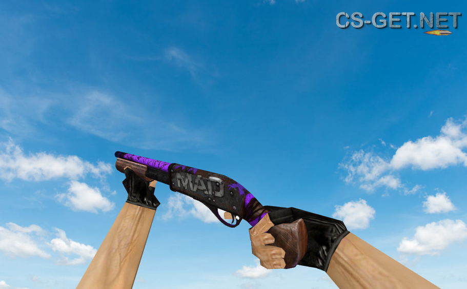 Модель «Sawed-off Purple Maniac» для CS 1.6