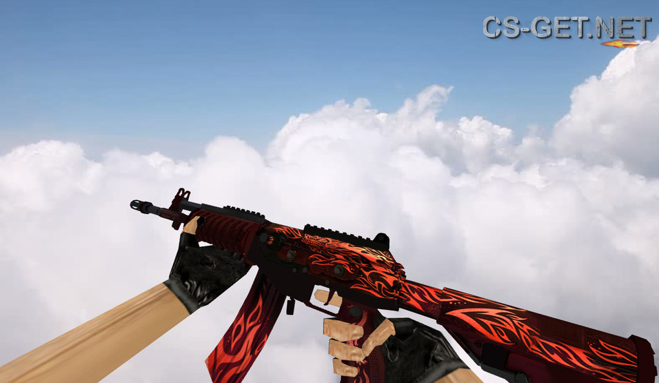 Модель «Galil Scorching Dragon» для CS 1.6