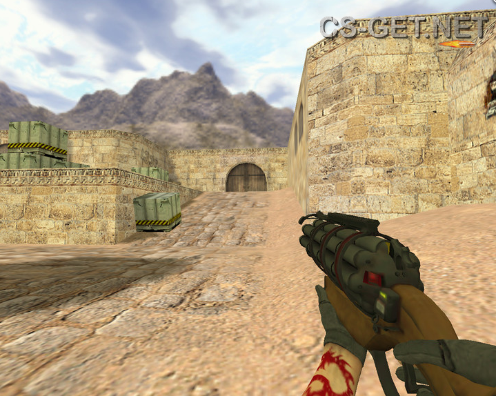 Модель «Пушка-хрюшка» для CS 1.6