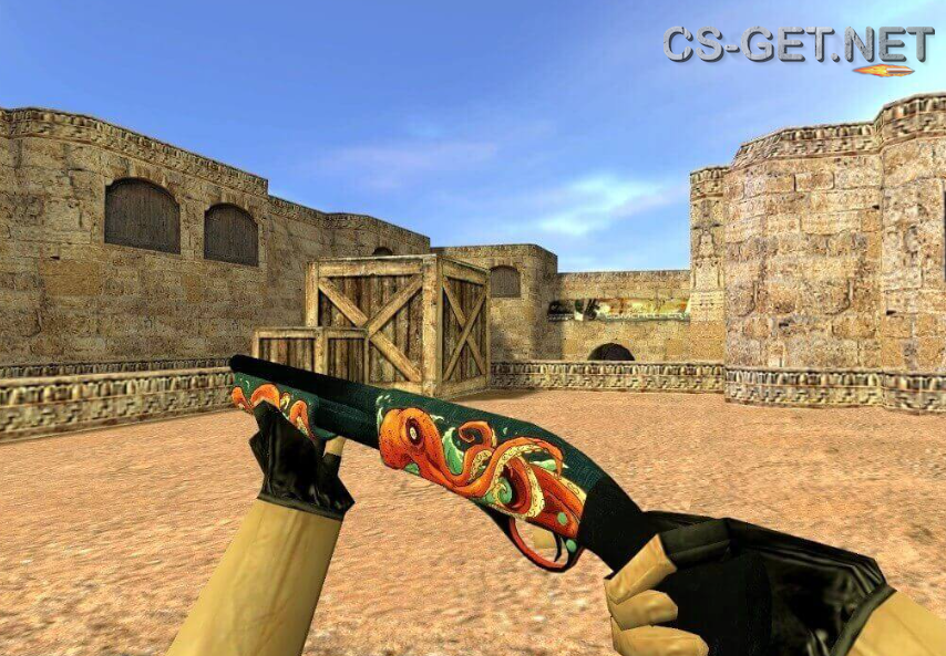 Модель «Sawed-Off | Kraken» для CS 1.6