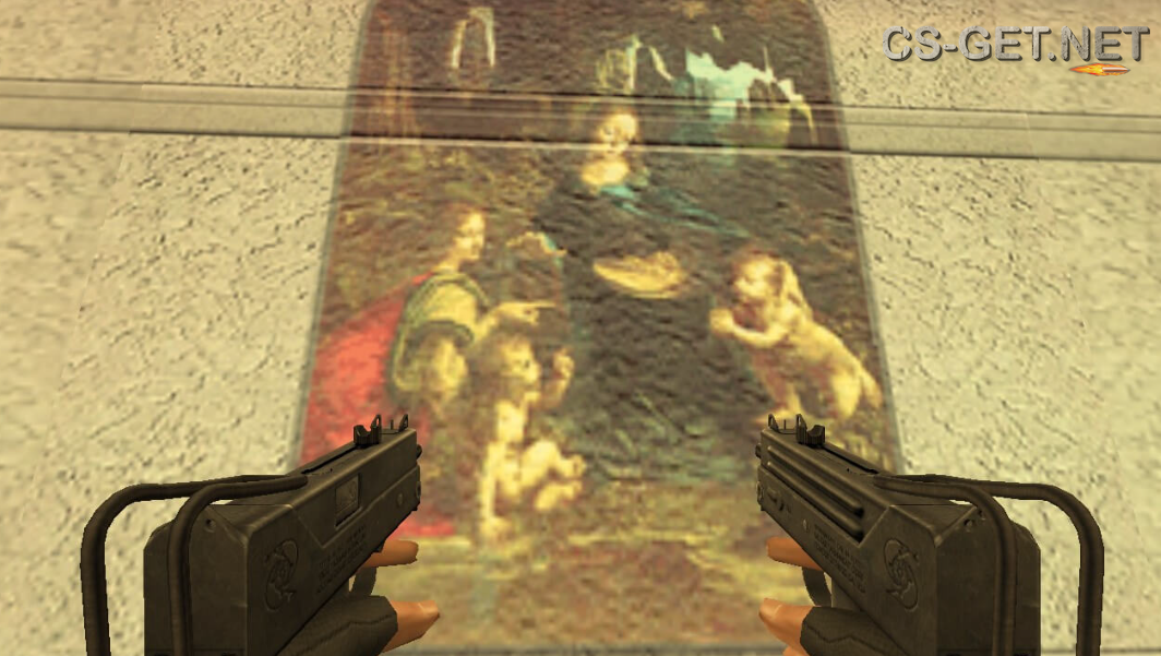 Модель «Dual MAC-10» для CS 1.6