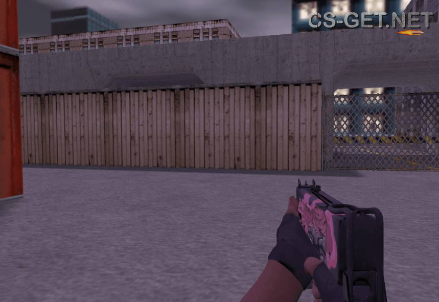 Модель «MAC-10 | Проклятие» для CS 1.6