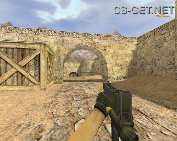 Модель «MAC-10 Ультрафиолет» для CS 1.6