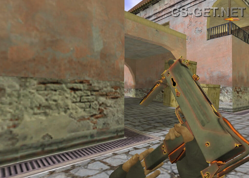 Модель «MAC-10 | Жар» для CS 1.6