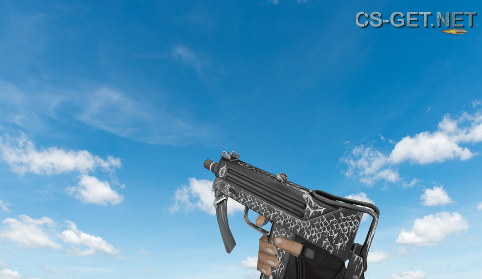 Модель «MAC-10 | Белая рыба» для CS 1.6