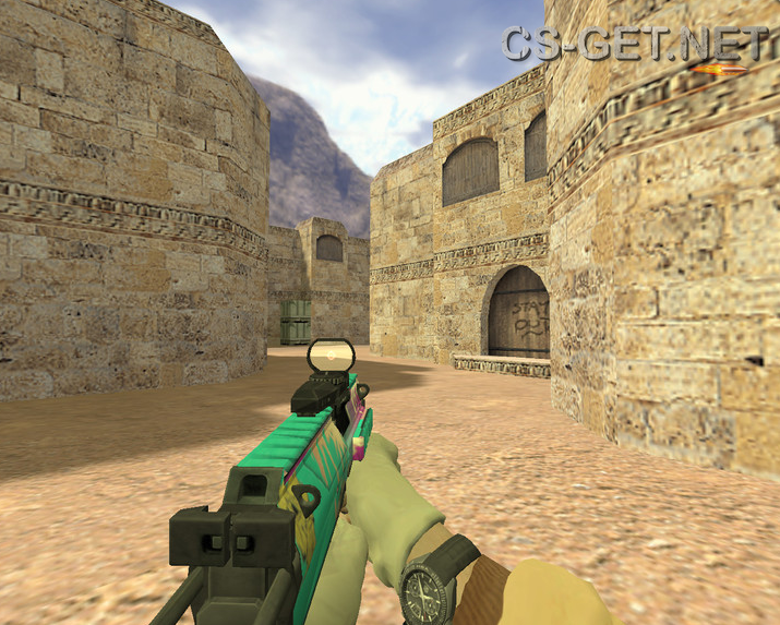 Модель «MP7 Майами» для CS 1.6