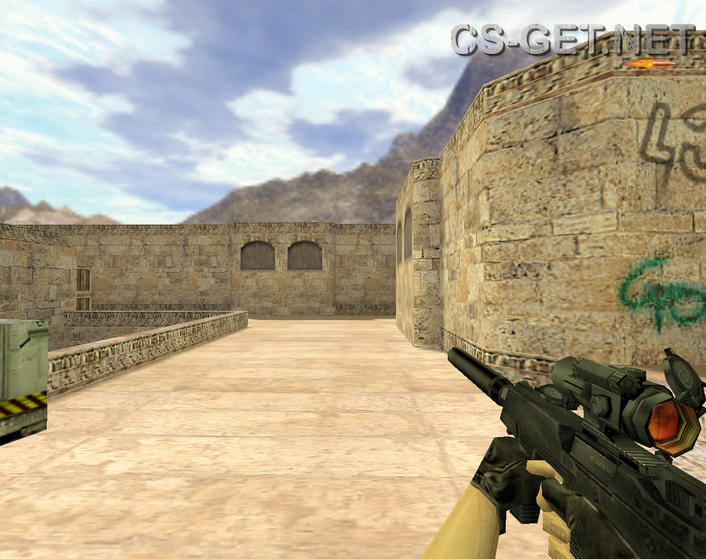 Модель «TMP с оптическим прицелом» для CS 1.6