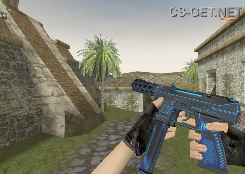 Модель «Tec-9 | Plasmax» для CS 1.6