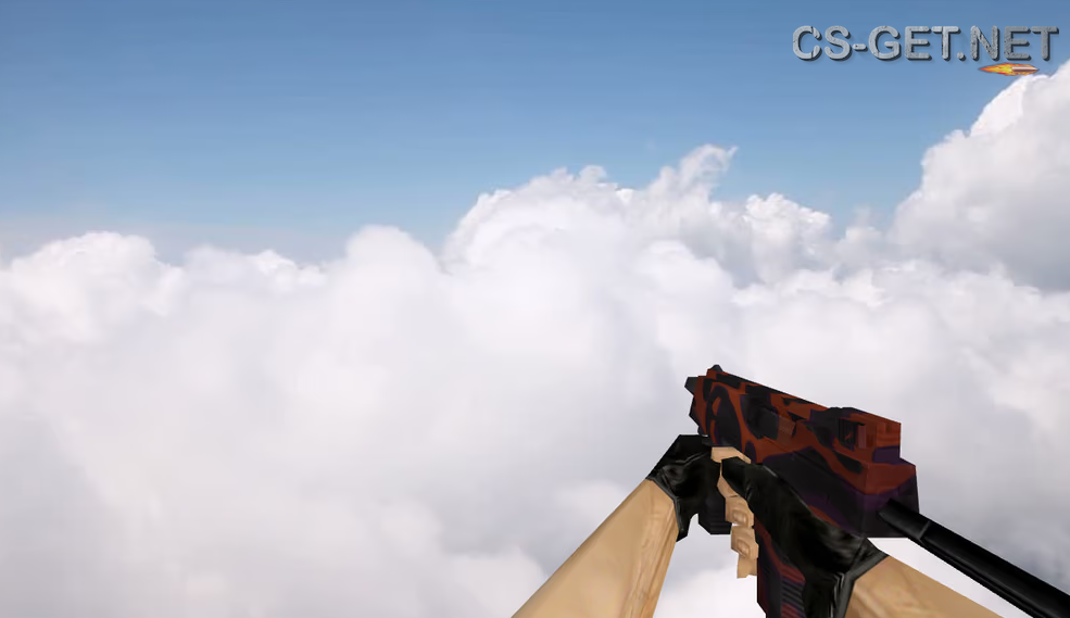 Модель «MP9 | Рубиновый ядовитый дротик» для CS 1.6