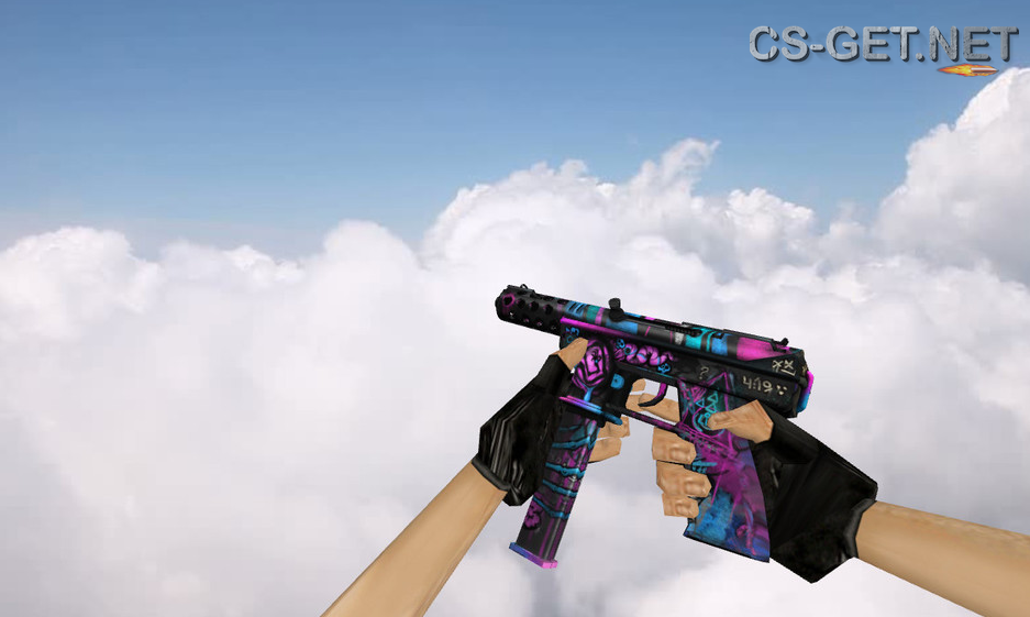 Модель «TEC-9 | Горячечные грёзы» для CS 1.6