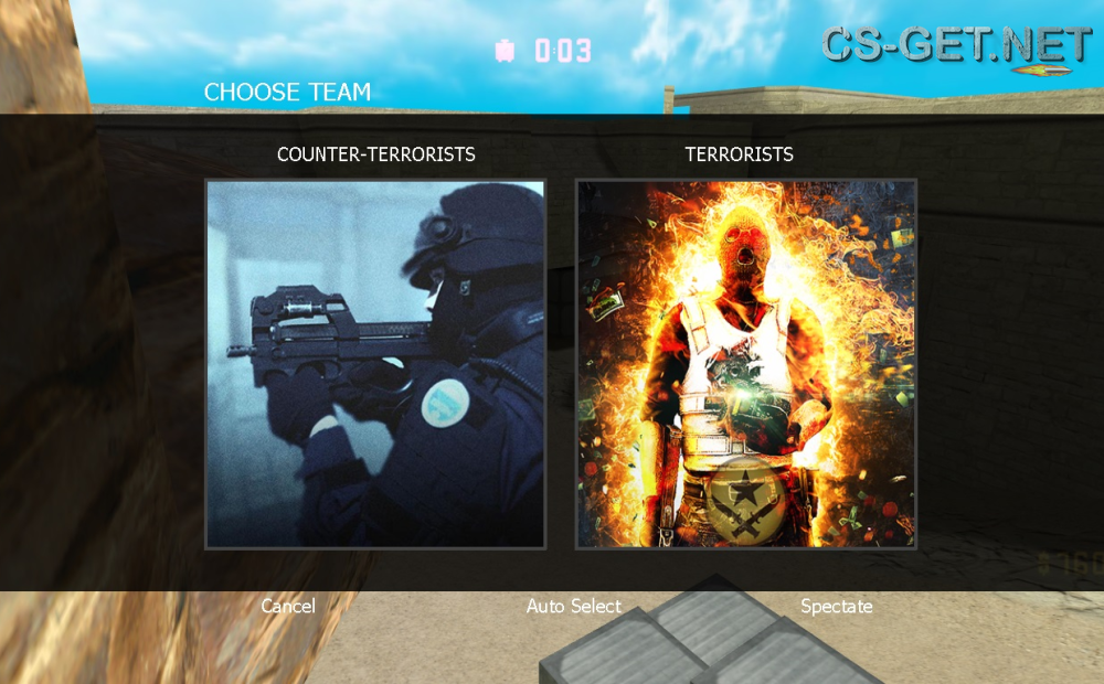 CS 1.6 Evolution с модом на CS GO