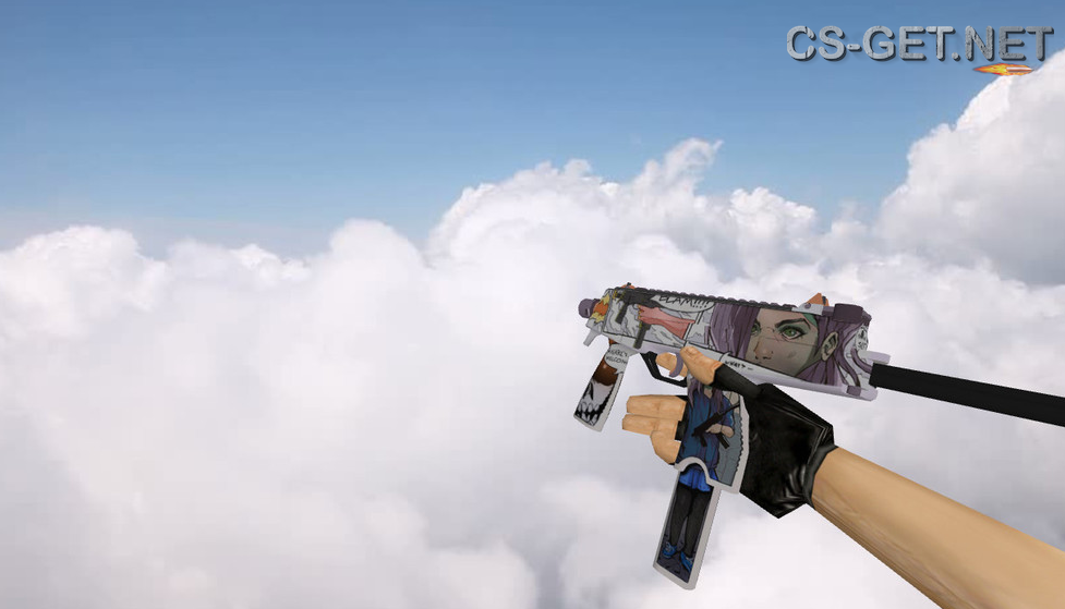 Модель «MP9 Comics» для CS 1.6