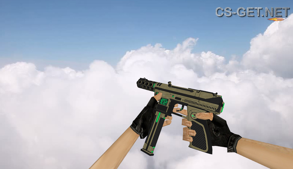 Модель «TEC-9 Cyber» для CS 1.6