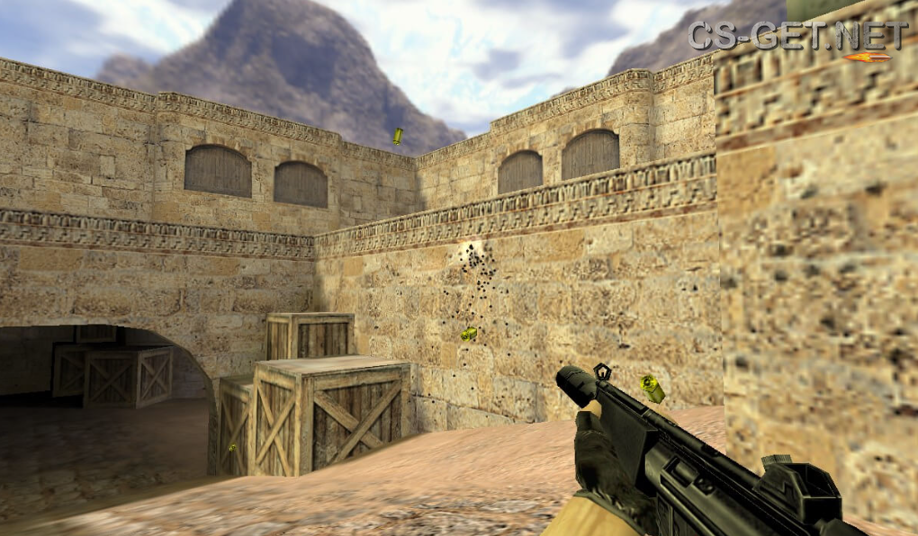 Модель «MP5 с глушителем» для CS 1.6