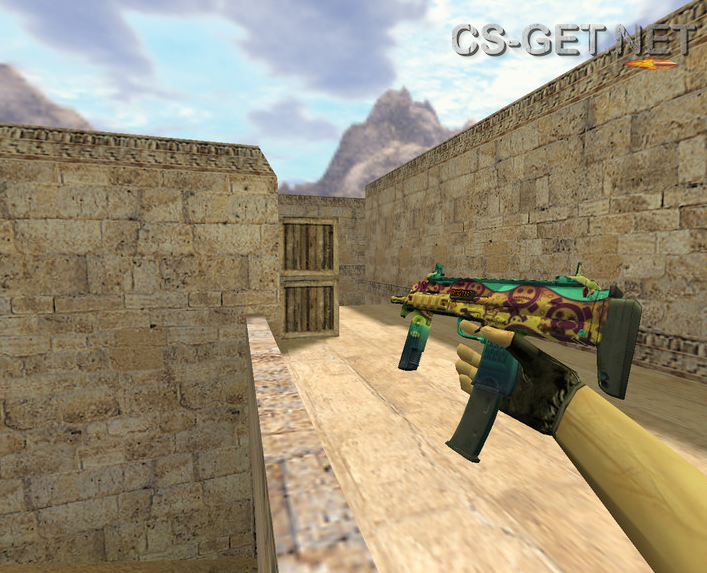 Модель «MP7 Эмоции» для CS 1.6