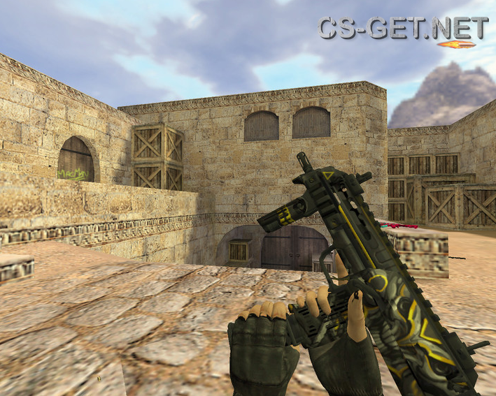 Модель «MP7 Заклятый враг» для CS 1.6