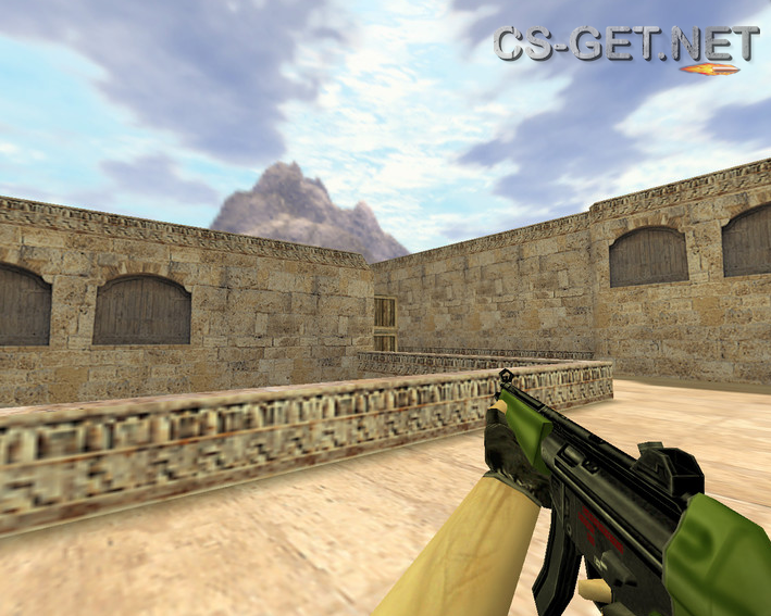 Модель «MP5 Олива» для CS 1.6
