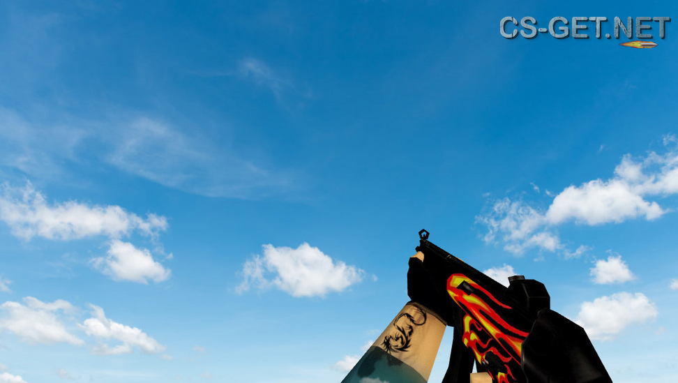 Модель «MP5 Firestyle» для CS 1.6