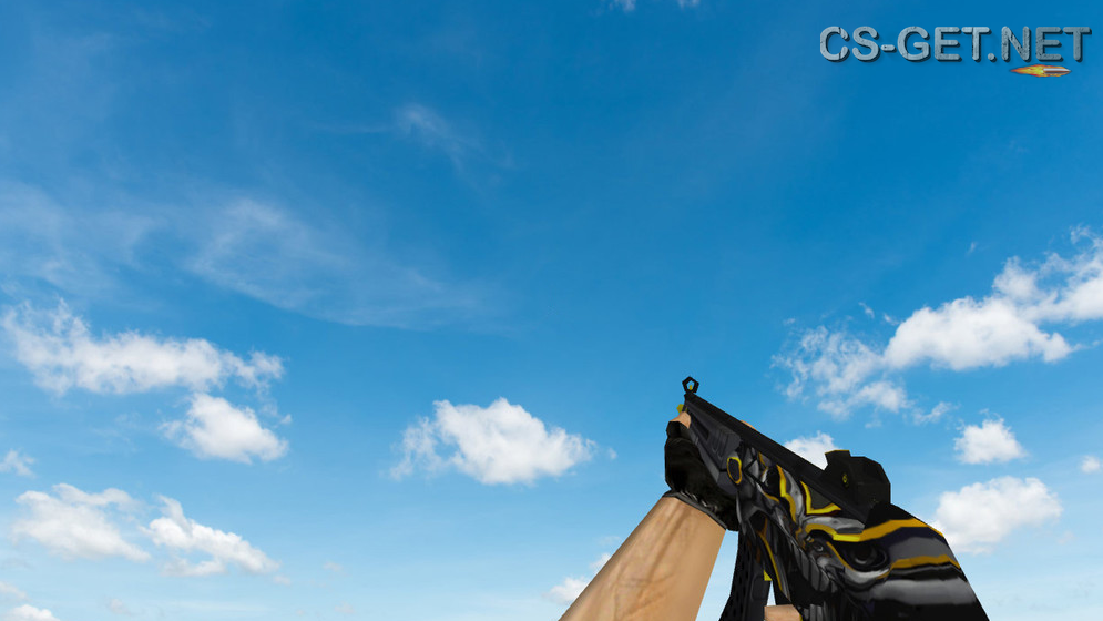 Модель «Default MP5 | Заклятый враг» для CS 1.6