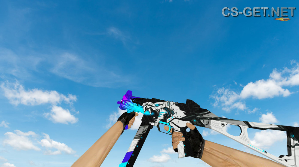 Модель «UMP-45 Mecha Dragon» для CS 1.6