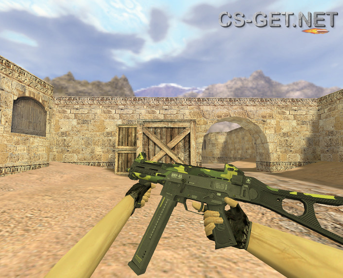 Модель «UMP-45 Бунт» для CS 1.6