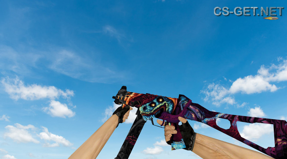 Модель «UMP-45 | Скоростной зверь» для CS 1.6