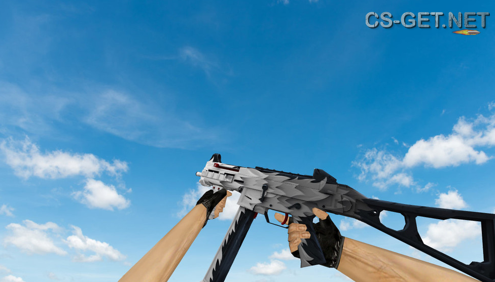 Модель «UMP-45 White Fang» для CS 1.6