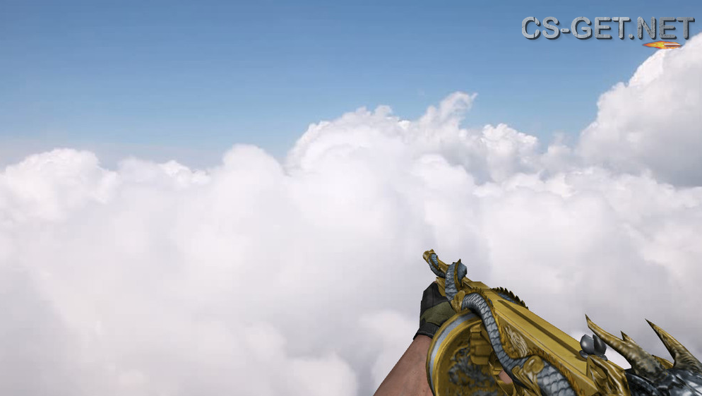Модель «Thompson-Infernal Dragon Dragon Noble Gold» для CS 1.6