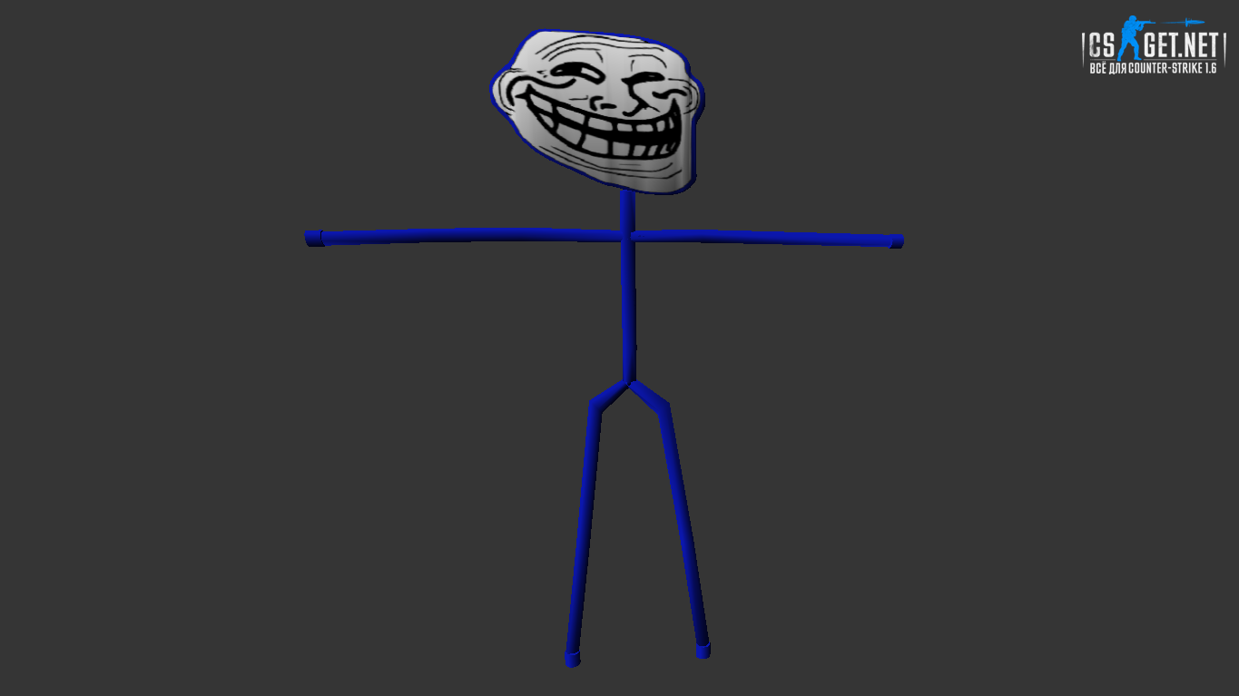Модель "Trollface КТ/ТТ" для CS 1.6