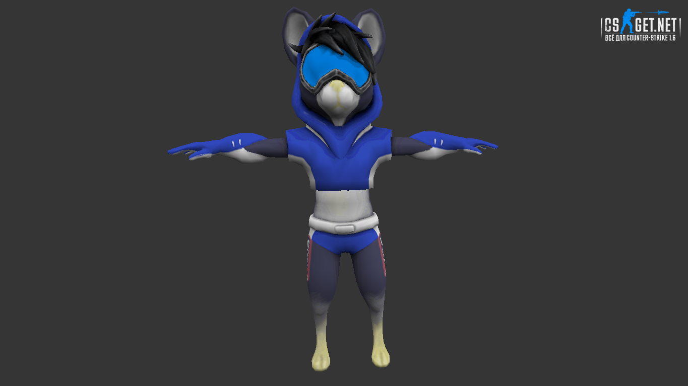 Модель "Mouse КТ/ТТ" для CS 1.6