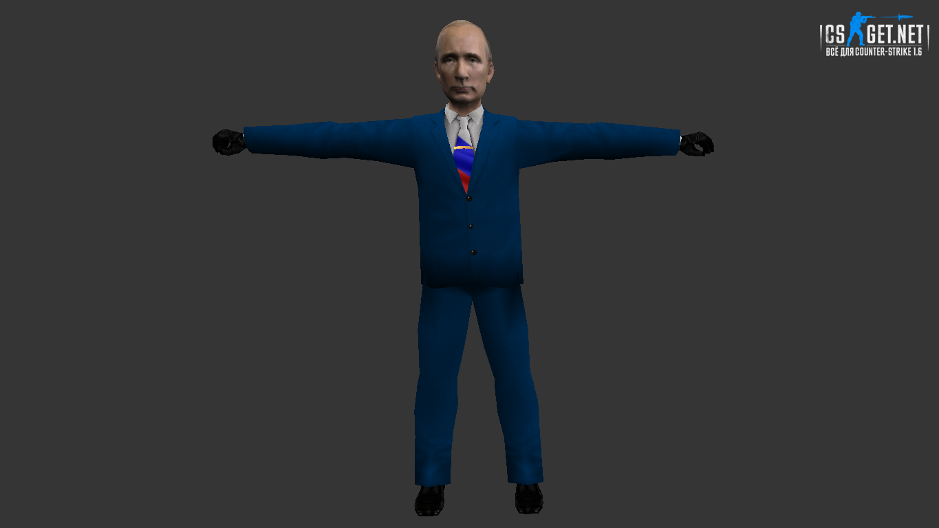 Модель "Путин КТ/ТТ" для CS 1.6