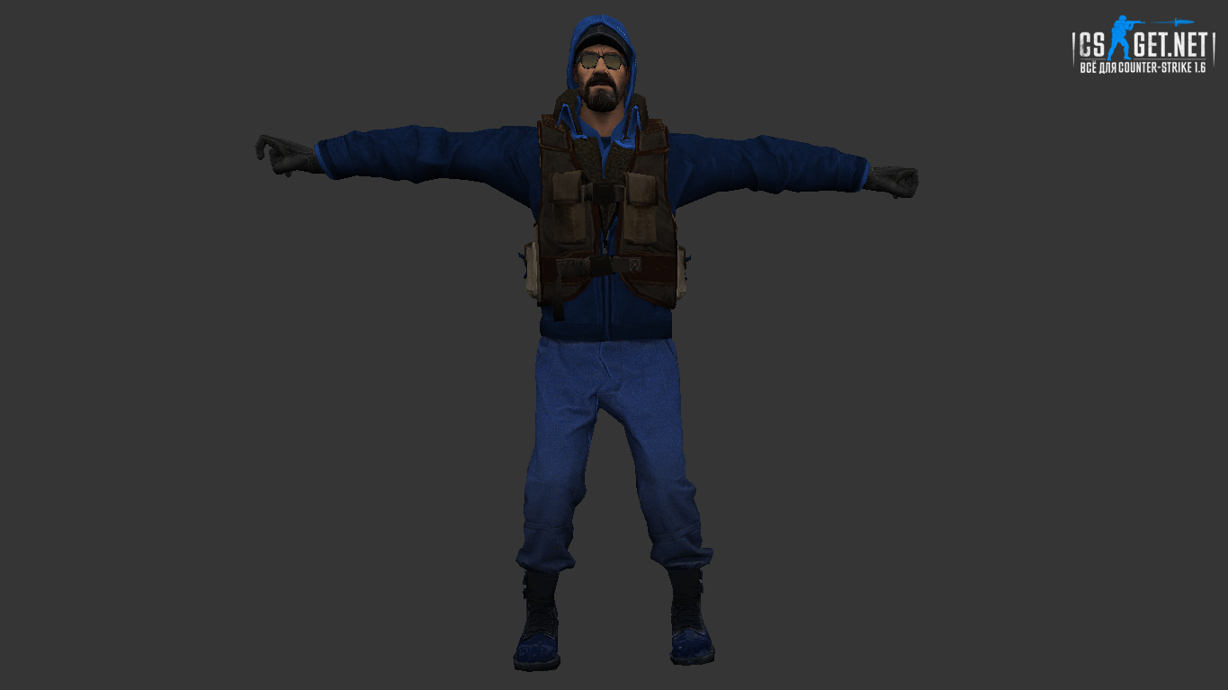 Модель "Agent Dragomir КТ/ТТ" для CS 1.6